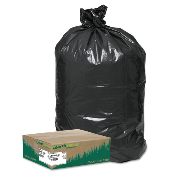 EarthSense® Commercial 33 Gallons Resin Trash Bags 80 Count & Reviews